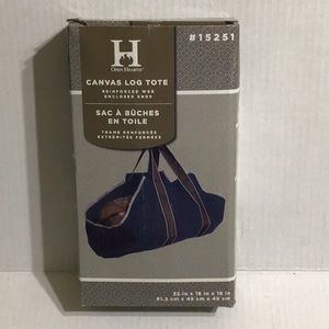 Canvas Log Tote